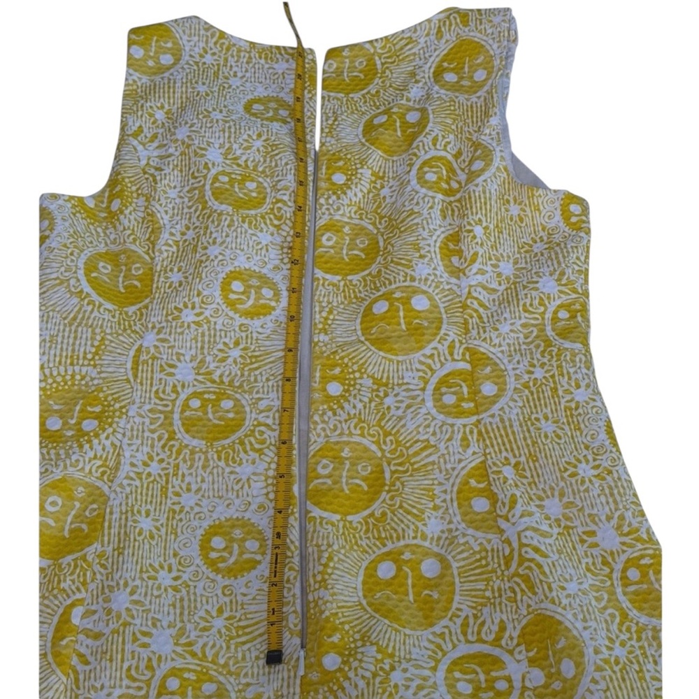 Lilly Pulitzer Yellow Lace-Trim Mini Dress - Picture 8 of 16
